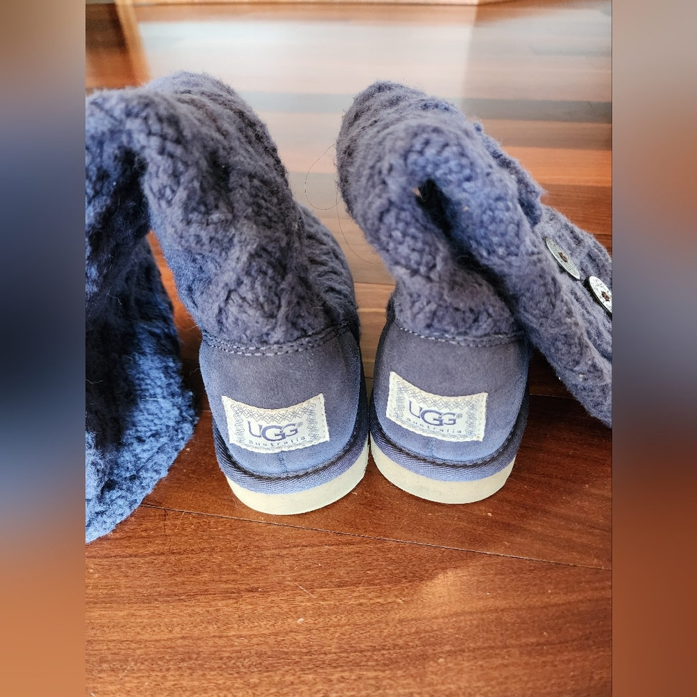 UGG Bailey Button Knit Boots